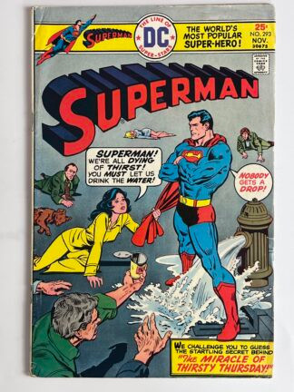 Superman #293 (1975)  Mark Jewelers