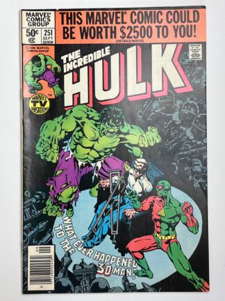 Incredible Hulk #251 (1980) (Newsstand)
