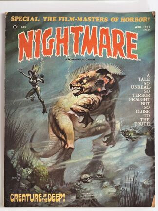 Nightmare #5 (1971)  Boris Valejo cover