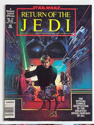 Marvel Comics Super Special #27 (1983)  1st app. of Jabba the Hutt as he appears in the film