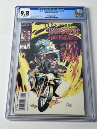 Clive Barker's: The Harrowers #1 CGC 9.8 (1993) Glow-in-the-dark Edition