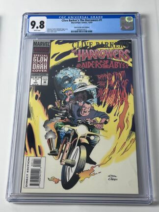 Clive Barker's: The Harrowers #1 CGC 9.8 (1993) Glow-in-the-dark Edition