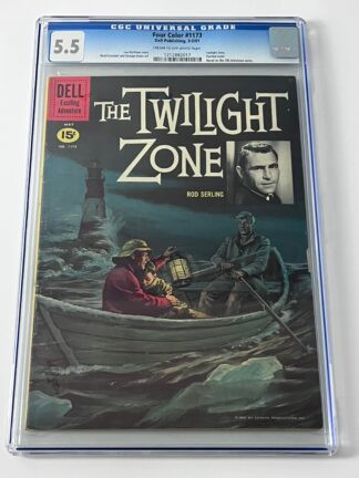 Four Color Series II #1173 CGC 5.5 (1961) 1st Twilight Zone