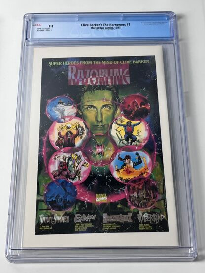 Clive Barker's: The Harrowers #1 CGC 9.8 (1993) Glow-in-the-dark Edition - Image 2