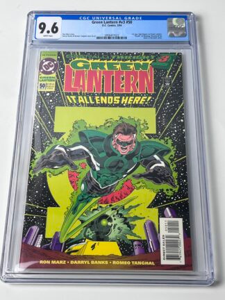 Green Lantern #50 CGC 9.6 (1994) 1st app. Parallax (Hal Jordan), 1st app. Green Lantern (Kyle Rayner)