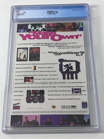 Hardware #1 CGC 9.8 (1993) 1st app. Hardware - Image 2