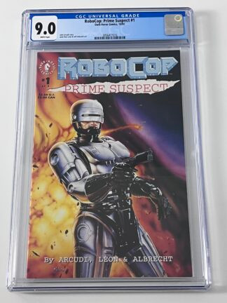 RoboCop: Prime Suspect #1 CGC 9.0 (1992)