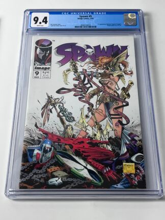 Spawn #9 CGC 9.4 (1992) 1st app. Angela, 1st app. Medieval Spawn, 1st app. Cogliostro