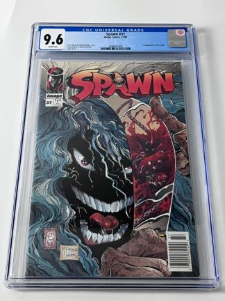 Spawn #37 CGC 9.6 (1995) 1st full app. Freak
