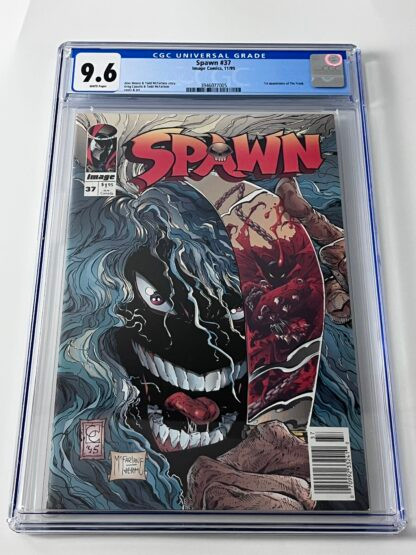 Spawn #37 CGC 9.6 (1995) 1st full app. Freak