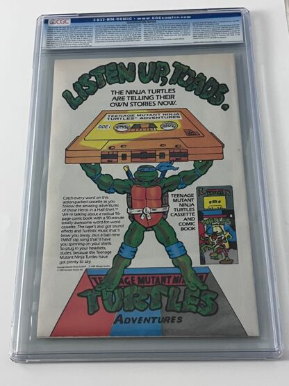 Teenage Mutant Ninja Turtles Adventures #2 CGC 9.2 (1989) - Image 2