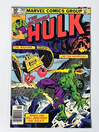 Incredible Hulk #260 (1981) (Newsstand) Death of Colonel Glenn Talbot