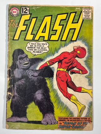 Flash #127 (1962)  1st cover app. Gorilla Grodd