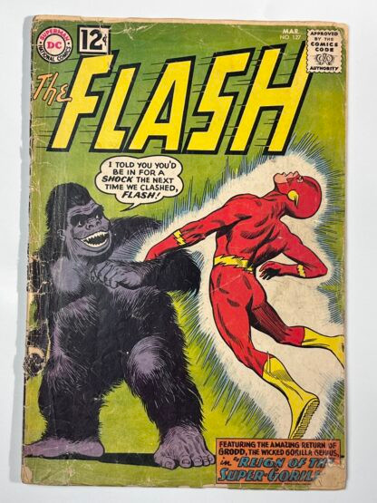 Flash #127 (1962)  1st cover app. Gorilla Grodd