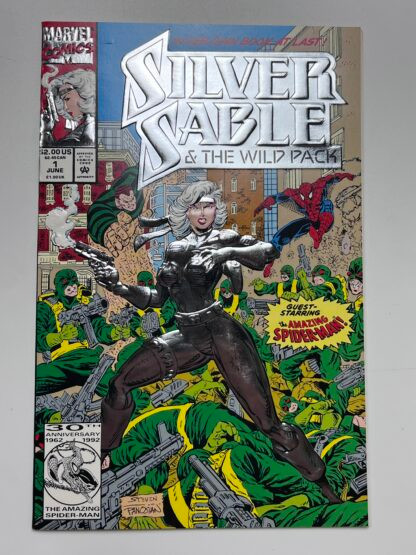 Silver Sable #1 (1992)  1st Silver Sable solo series