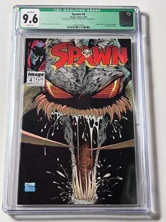 Spawn #4 CGC 9.6 (1992) 1st cover app. Violator