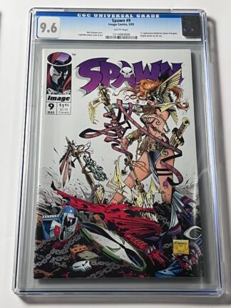 Spawn #9 CGC 9.6 (1992) 1st app. Angela, 1st app. Medieval Spawn, 1st app. Cogliostro