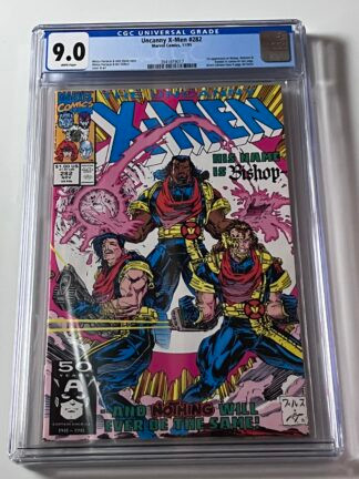 Uncanny X-Men #282 CGC 9.0 (1991) 1st app. Bishop