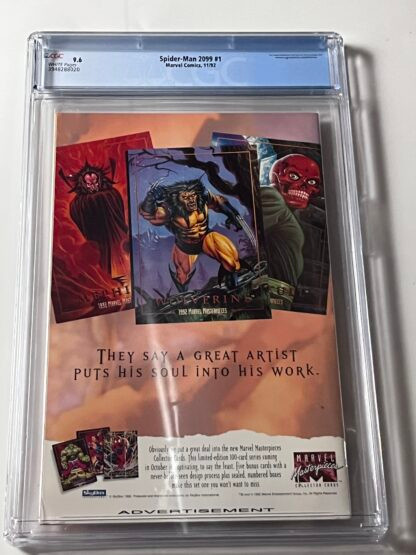 Spider-Man 2099 #1 CGC 9.6 (1992) 1st full app. Spider-Man 2099 (Miguel O'Hara) - Image 2
