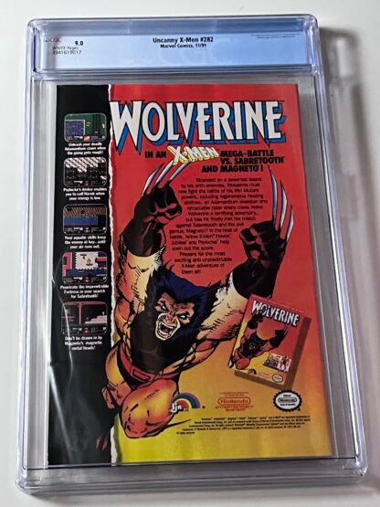Uncanny X-Men #282 CGC 9.0 (1991) 1st app. Bishop - Image 2