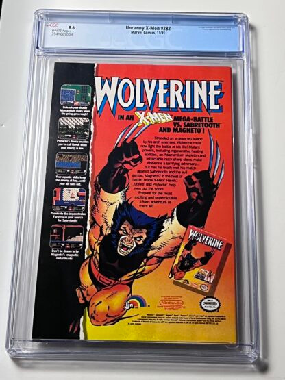 Uncanny X-Men #282 CGC 9.6 (1991) 1st app. Bishop - Image 2