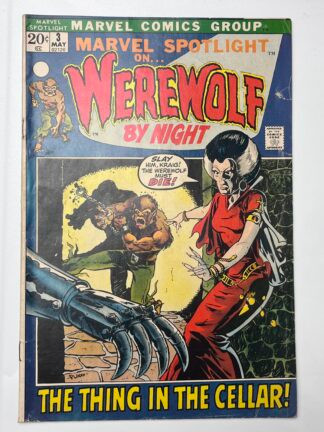 Marvel Spotlight #3 (1972)  2nd app. Werewolf by Night