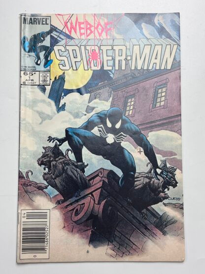 Web of Spider-Man #1 (1985) (Newsstand) 1st team app. The Vulturions