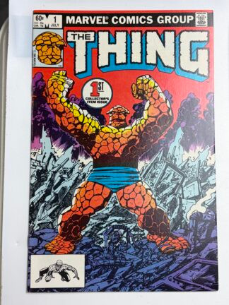 Thing #1 (1983)  Origin & 1st solo series of the Thing (Ben Grimm)