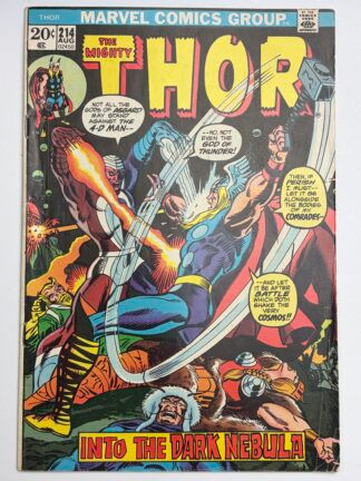 Thor #214 (1973)  1st app. Xorr the God-Jewel