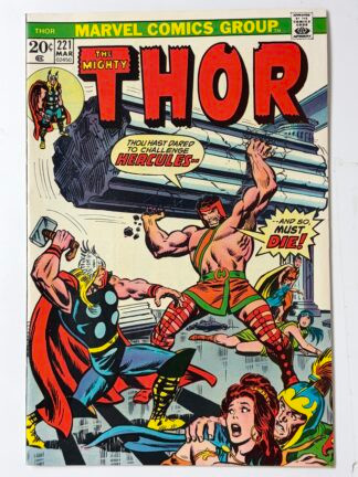 Thor #221 (1974)  Hercules app.