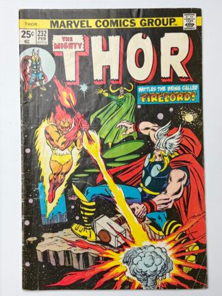 Thor #232 (1975) Thor vs Firelord