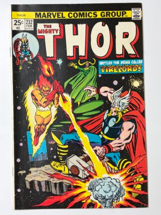 Thor #232 (1975) Thor vs Firelord