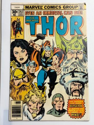 Thor #262 (1977) (Newsstand)