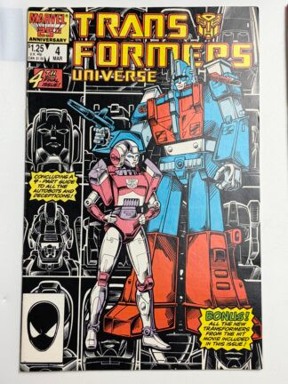Transformers Universe #4 (1987)  1st app. Trypticon