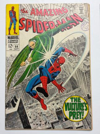 Amazing Spider-Man #64 (1968)  Loose centerfold