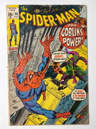 Amazing Spider-Man #98 (1971)  Drug Issue, No CCA stamp