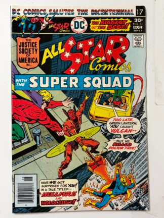 All-Star Comics #61 (1976)  1st app. Zanadu, 2nd app. Vulcan