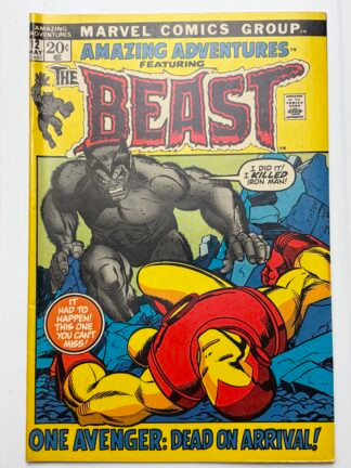 Amazing Adventures #13 (1972)  1st Modern Age app. of Buzz Baxter