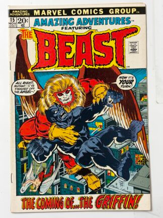 Amazing Adventures #15 (1972)  1st app. Beast with blue furr