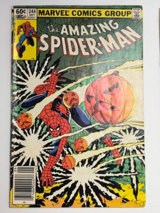 Amazing Spider-Man #244 (1983) (Newsstand) 3rd app. Hobgoblin, 1st cameo app. Hobgoblin