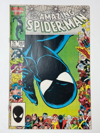 Amazing Spider-Man #282 (1986)  Marvel 25th Anniversary Frame Cover