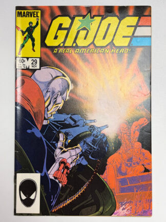 G.I. Joe: A Real American Hero #29 (1984) - Front Cover - VF- (Very Fine-)