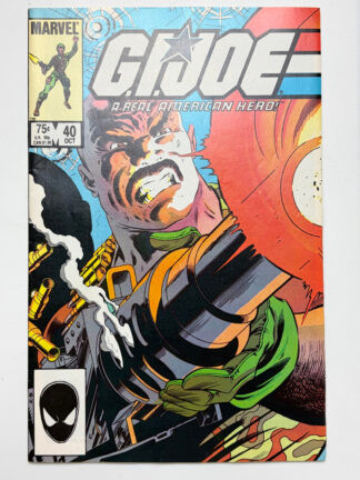 G.I. Joe: A Real American Hero #40 (1985) 1st app. of Shipwreck, 1st app. of Barbecue - Front Cover - VF- (Very Fine-)