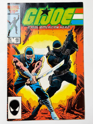 G.I. Joe: A Real American Hero #46 (1986) - Front Cover - VF (Very Fine)
