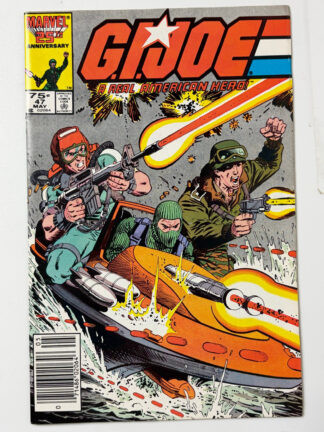 G.I. Joe: A Real American Hero #47 (1986) 1st app. of Beach Head - Front Cover - VF- (Very Fine-)