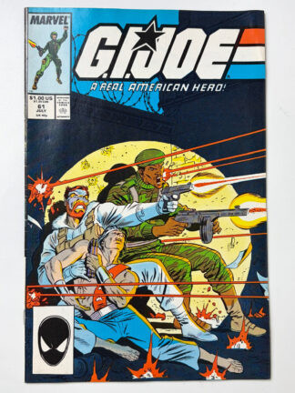 G.I. Joe: A Real American Hero #61 (1987) - Cover