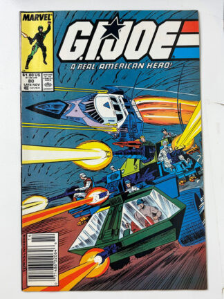 G.I. Joe: A Real American Hero #80 (1988) - Cover