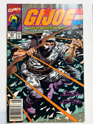 G.I. Joe: A Real American Hero #103 (1990) - Cover