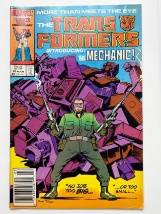 Transformers #26 (1987) - Cover