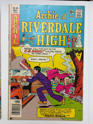 Archie at Riverdale High #39 (1976) - Cover